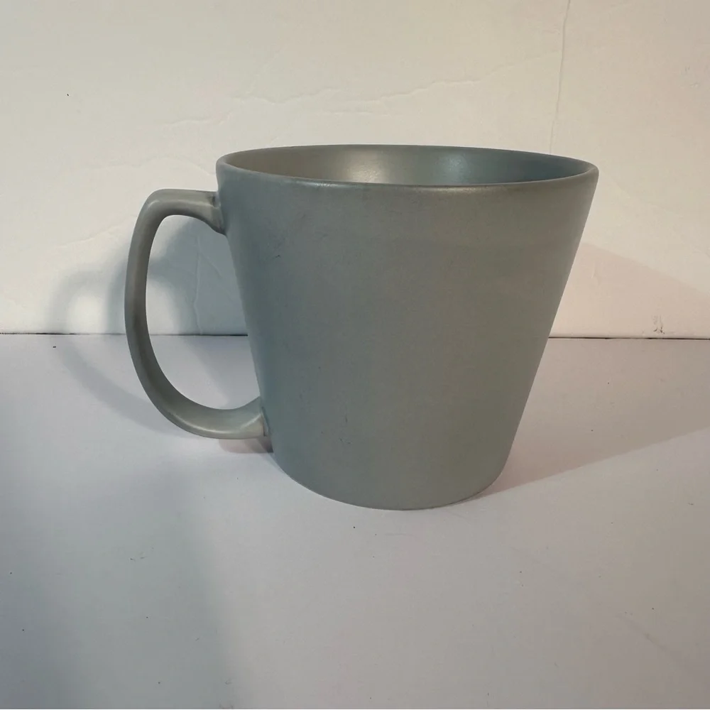 Starbucks Coffee CompanyGray Matte Grande 16oz Coffee Mug Cup Embossed Logo 2019